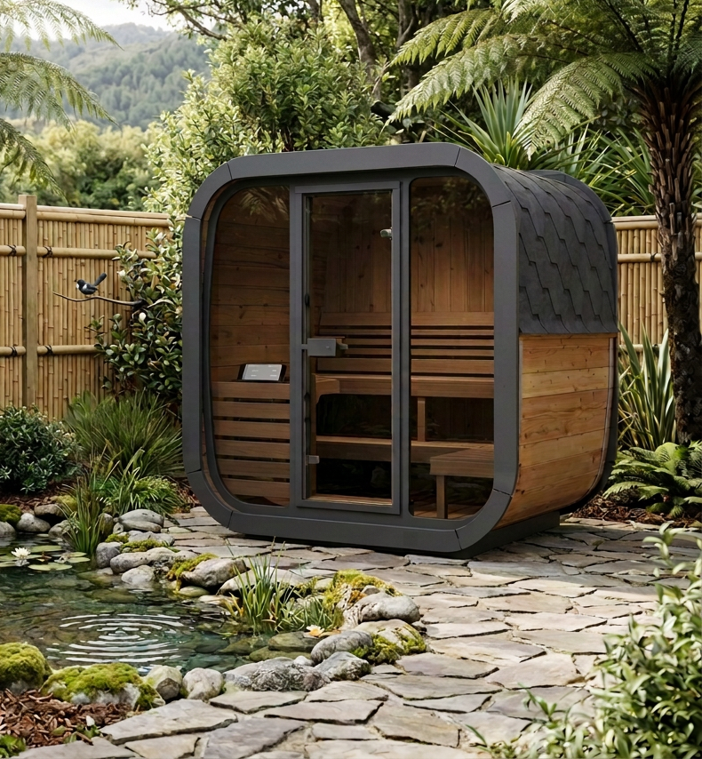 Luukas Electric Sauna + Tomas Ice Bath Bundle — Contrast Therapy NZ