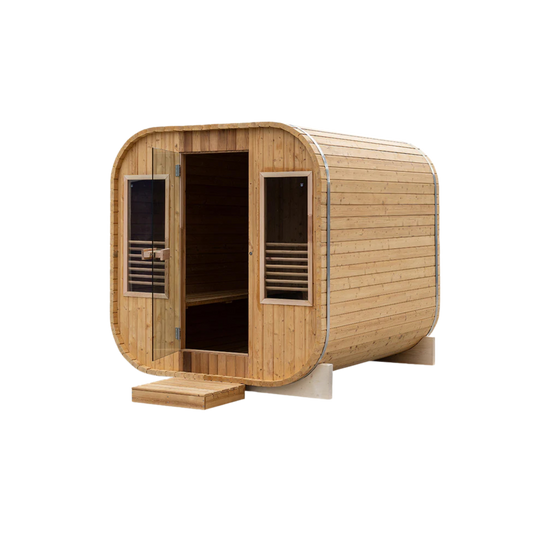 The Luukas Electric Sauna + Tomas Ice Bath - Contrast Therapy Bundle