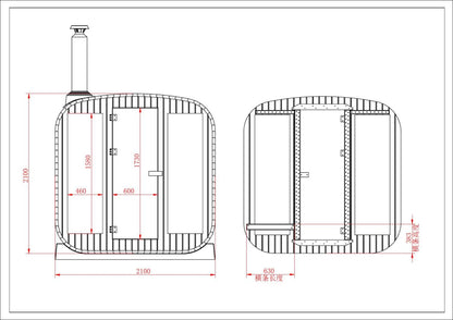 The Anu Wood Sauna — Authentic 4–5 Person Wood Fired Sauna NZ (Arriving July)