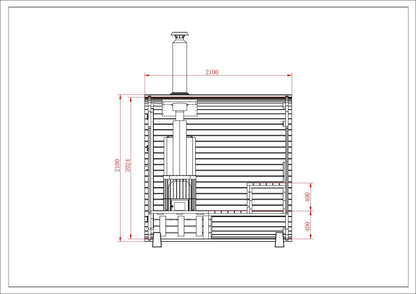 The Anu Wood Sauna — Authentic 4–5 Person Wood Fired Sauna NZ (Arriving July)
