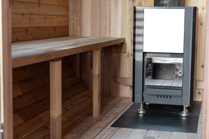 The Luukas Sauna (With Wood Heater)