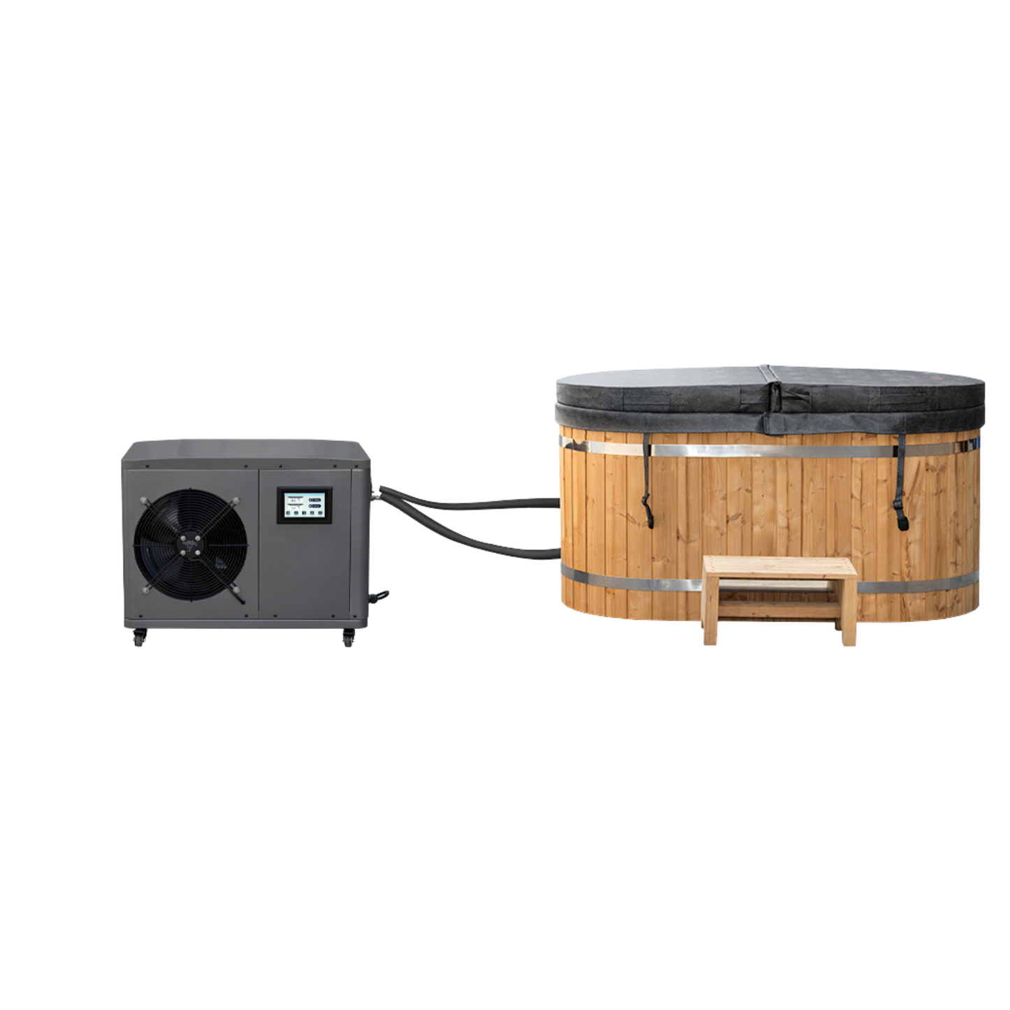 The Maire Wood Sauna + Tomas Ice Bath - Contrast Therapy Bundle