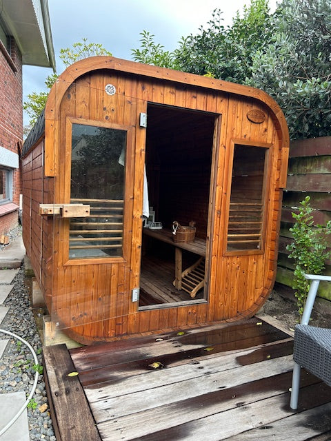 The Maire Outdoor Sauna - 8 Person Electric. Normally $9,800 - Now $8,800