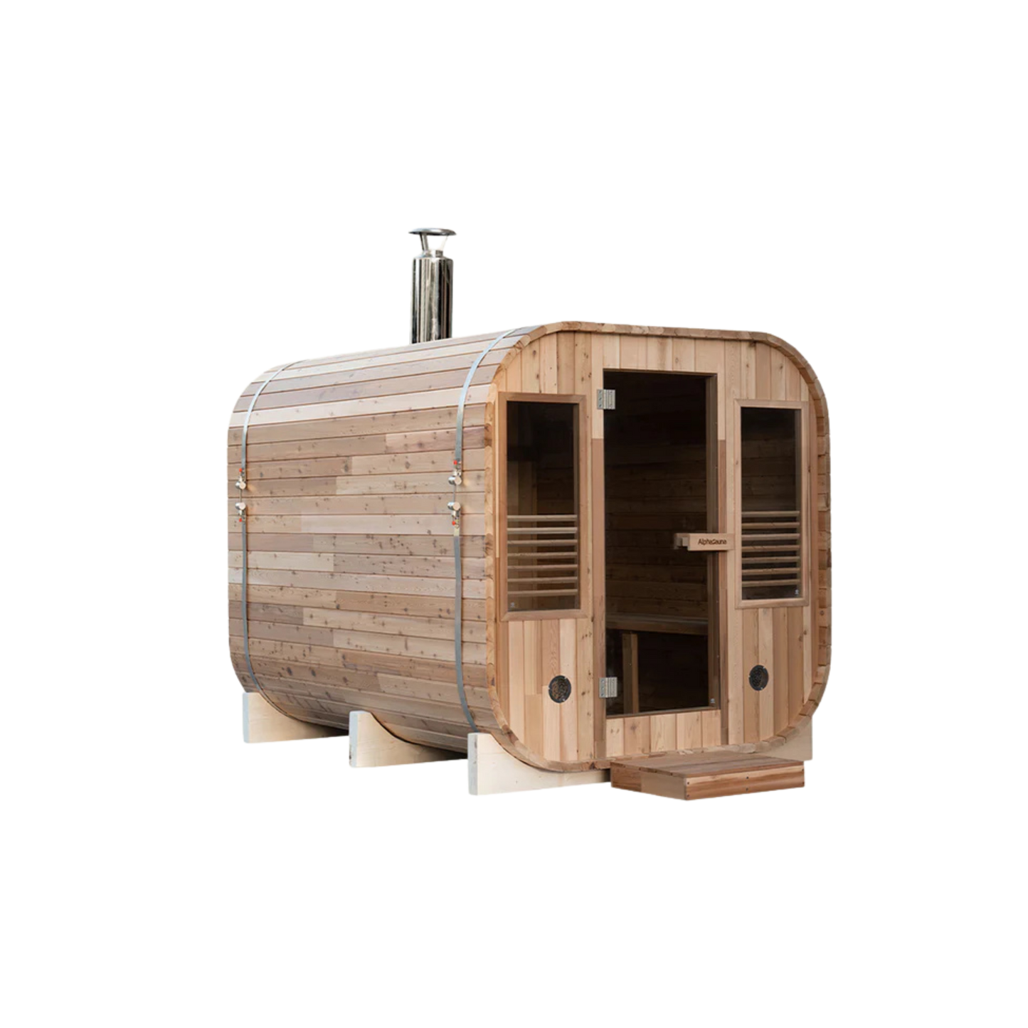 The Luukas Wood Sauna + Tomas Ice Bath - Contrast Therapy Bundle