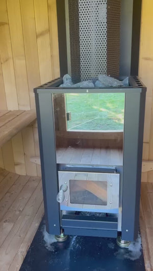 The Luukas Sauna (With Wood Heater)